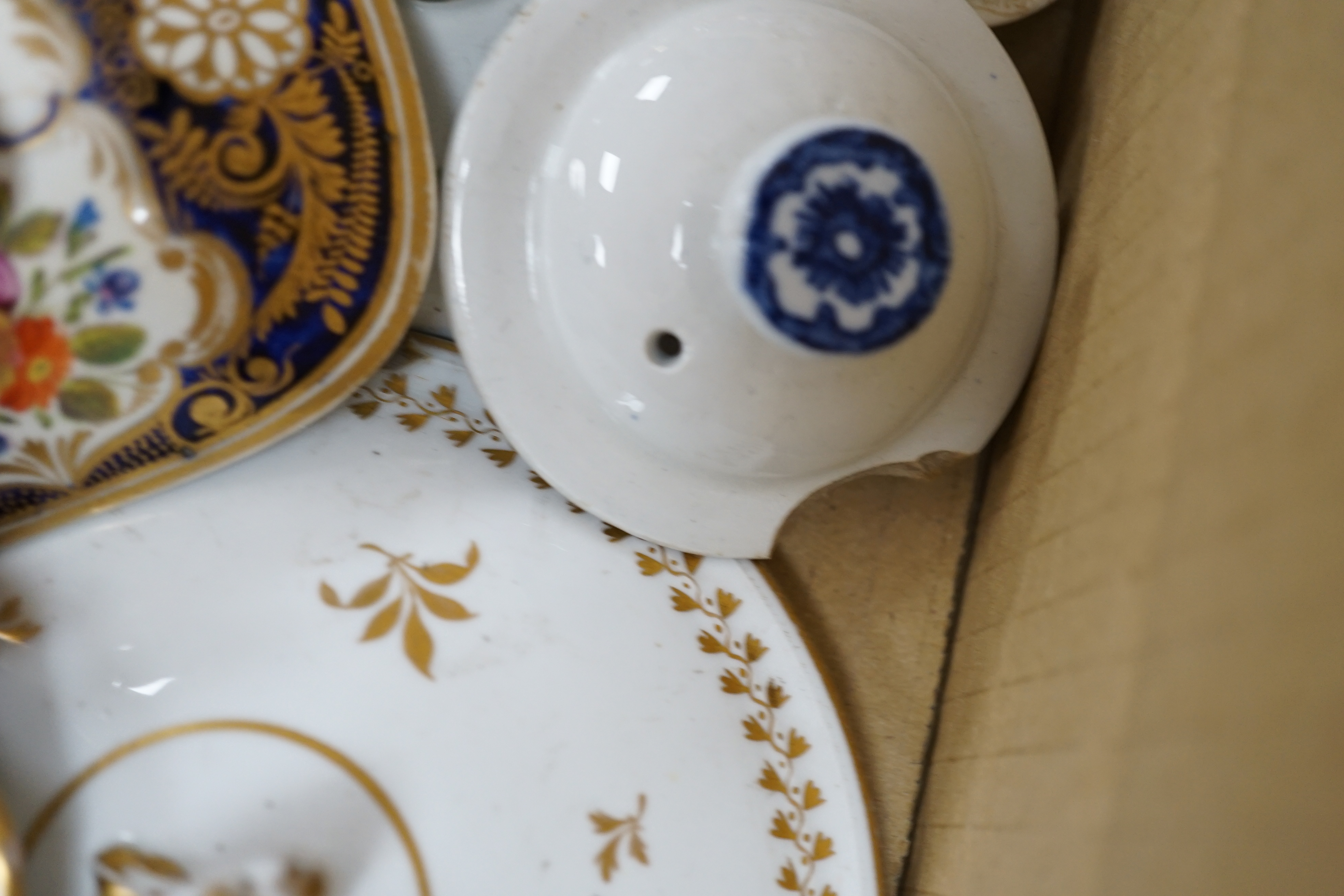 A large collection of 18th and 19th century tea and coffee pot covers